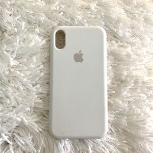 iPhone XR White Silicone Case